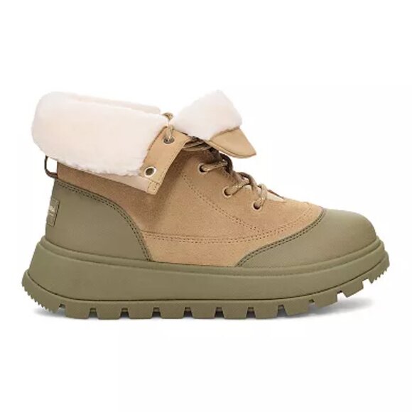 NIB Koolaburra by UGG Women's Deza Lace-Up Utility Boots in Desert Stone - Picture 6 of 14